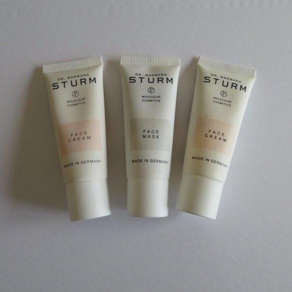 Dr. Barbara Sturm- 3 Deluxe Minis - 2 Face Creams & 1 Face Mask, NWOT